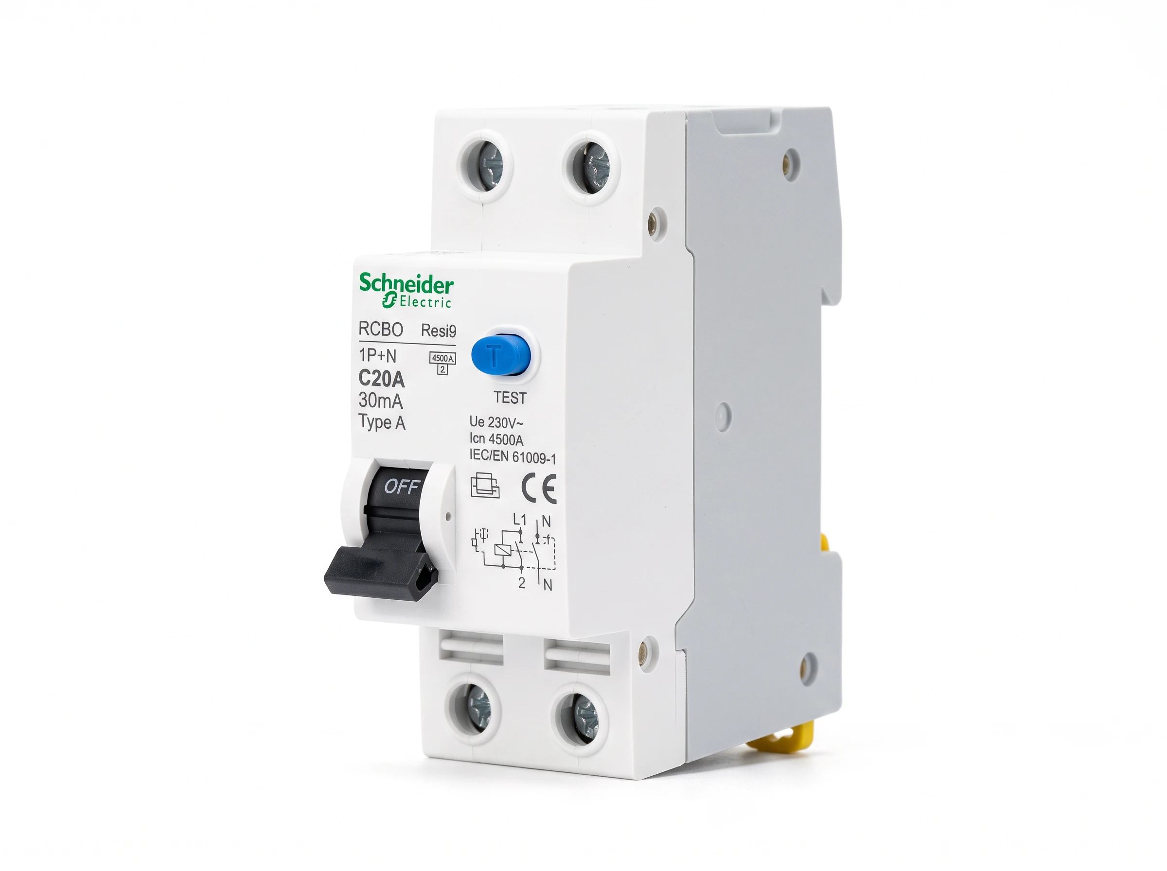 Slim Domae RCBO Schneider